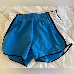 Nike blue and black, Dry-fit running shorts, size small